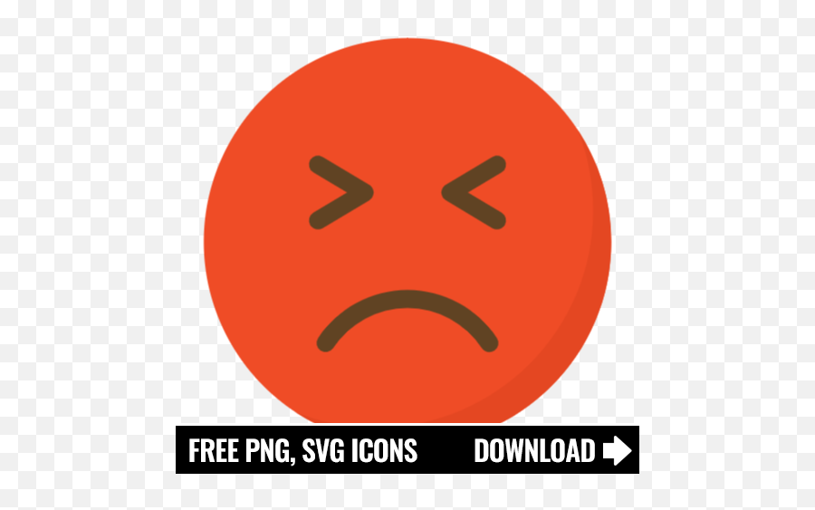 Free Angry Icon Symbol Png Svg Download - Dot,Facebook Emoticon Icon