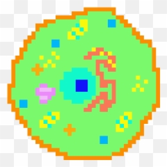 Animal Cell - Planet Pixel Icon Png Full Size PNG Download Build The Earth Logo