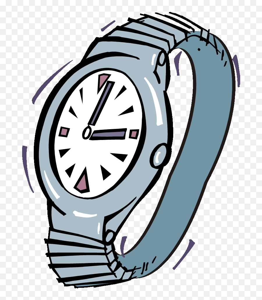 Blue Analog Clock Drawing Free Image Download - Watch Png,Analogue Clock Icon