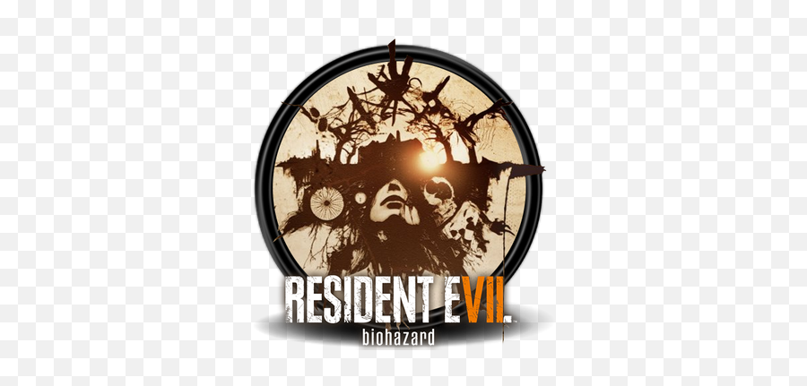 Resident Evil 7 Game Icon - Resident Evil 7 Biohazard Icon Png,Biohazard Symbol Transparent Background