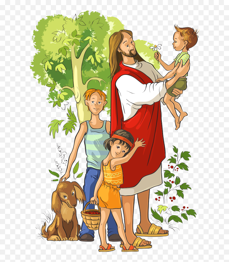 They Met Jesus A Childs Life Of Christ Child - Jesus And Kids Clipart Png,Christ Child Icon
