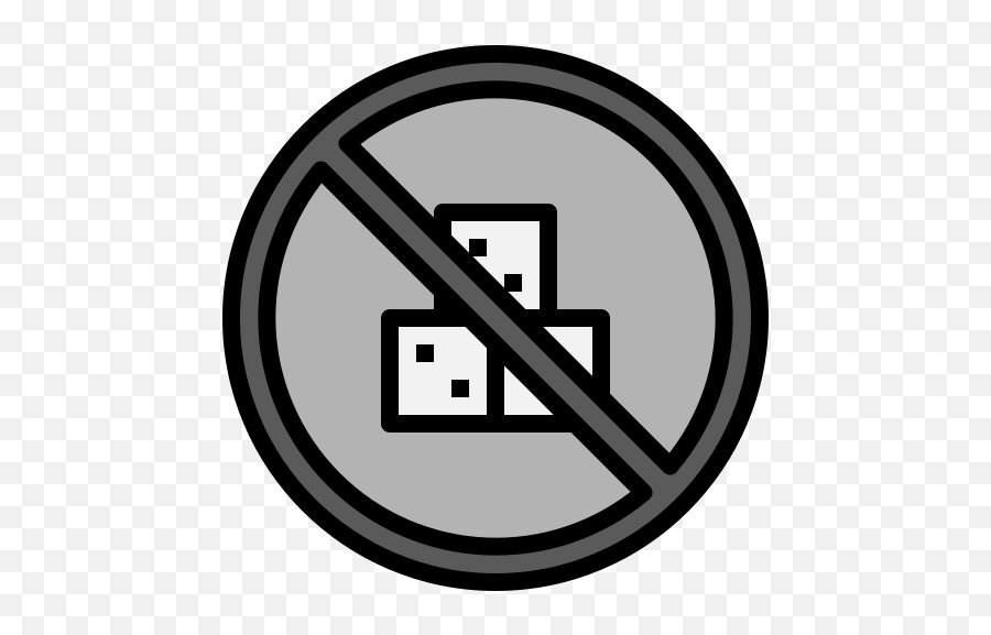 Icono No Azúcar Cubo Dulces - No Food And Drink Icon Png,Prohibido Png