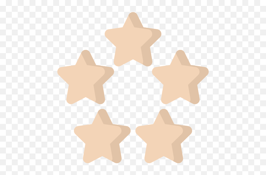 5 Stars - Free Shapes Icons Social Proof Icon Png,5 Star Icon