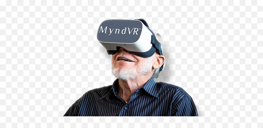 Virtual Reality For Seniors Myndvr United States - Myndvr Png,Virtual Reality Headset Icon Transparent