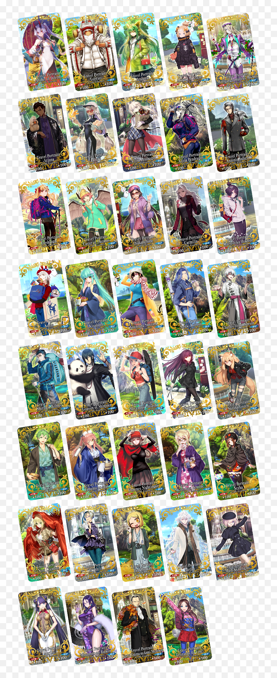 Fgo3 Ifshow - Fate Go Travel Portrait Png,Anime Folder Icon Pack