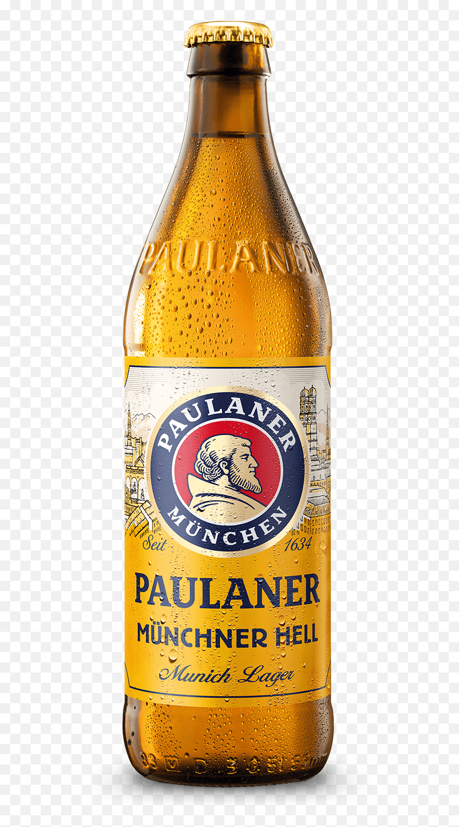 Paulaner Brauerei München Png Beer Bottle Transparent Background