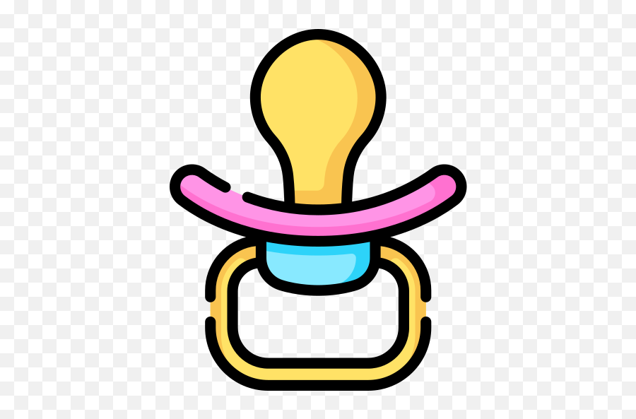 Pacifier - Free Kid And Baby Icons Dot Png,Pacifier Icon Png