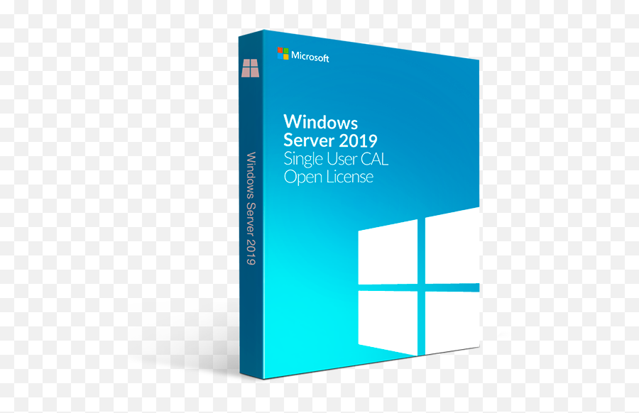 Microsoft Windows Server 2019 Single User Cal Open License Png Vista Sound Icon Missing