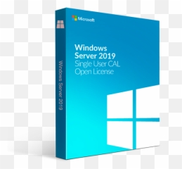 Microsoft Windows Server 2019 Single User Cal Open License Png