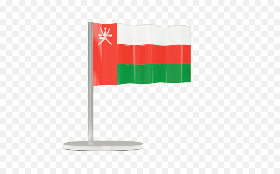 Oman Flag Png Transparent Background - Oman Flag,Flag Pole Png