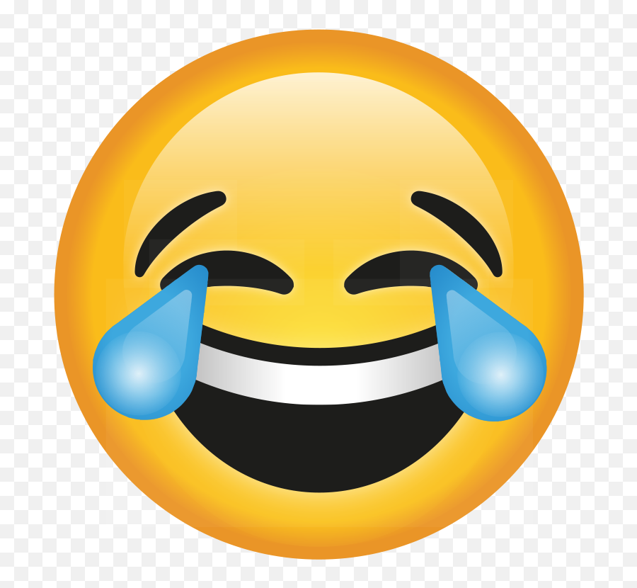 Transparent Crying Laughing Emoji Png - Face With Tears Of Crying Laughing Emoji Png,Cry Emoji Png