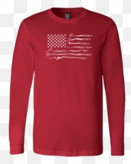 Bullet Flag Long Sleeve Png Flying