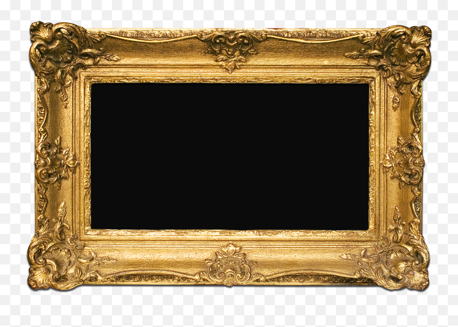 Gold - Framepng 1199805 Pixels Gold Frame Antique Frames Transparent Background Gold Frame Png,Metal Frame Png