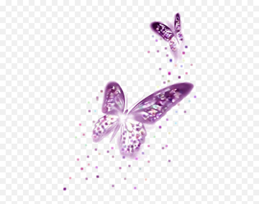Free Purple Butterfly Png Download - Butterfly Border Transparent Background,Purple Butterfly Png