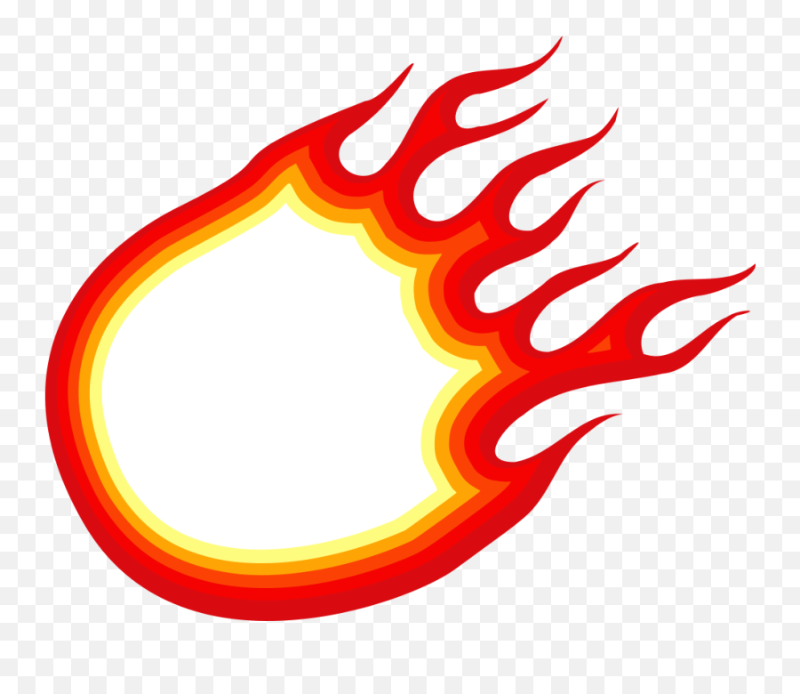 Flame Vector Svg Png Transparent - Cartoon Fire Ball Png,Fire Ball Png