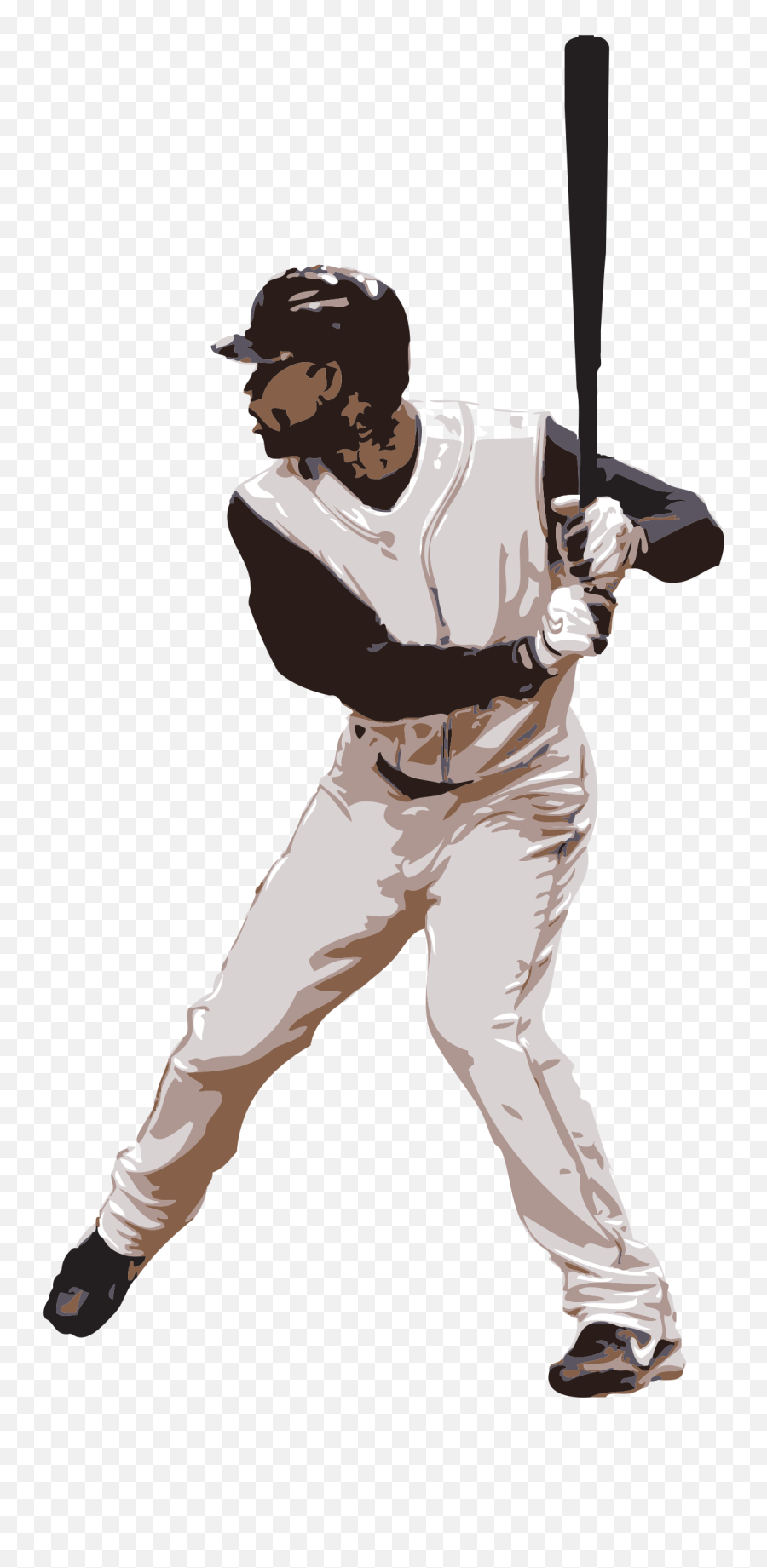 Fileauntimame Baseball Battersvg - Wikimedia Commons Baseball Batter Png,Baseball Player Png