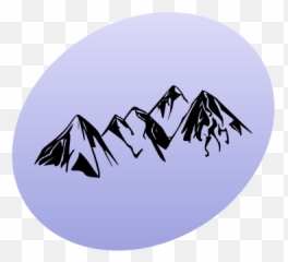 P Mountain Clipart - Vector Art Png