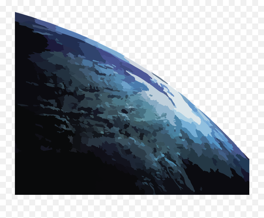 Planet Earth Horizon - Free Vector Graphic On Pixabay Creator Of The World Allah Png,Space Png