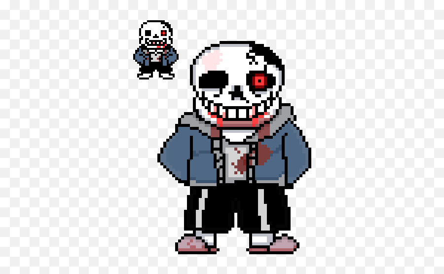 Download Sans Sprite By Natet - G Horror Sans Sprite Png Undertale