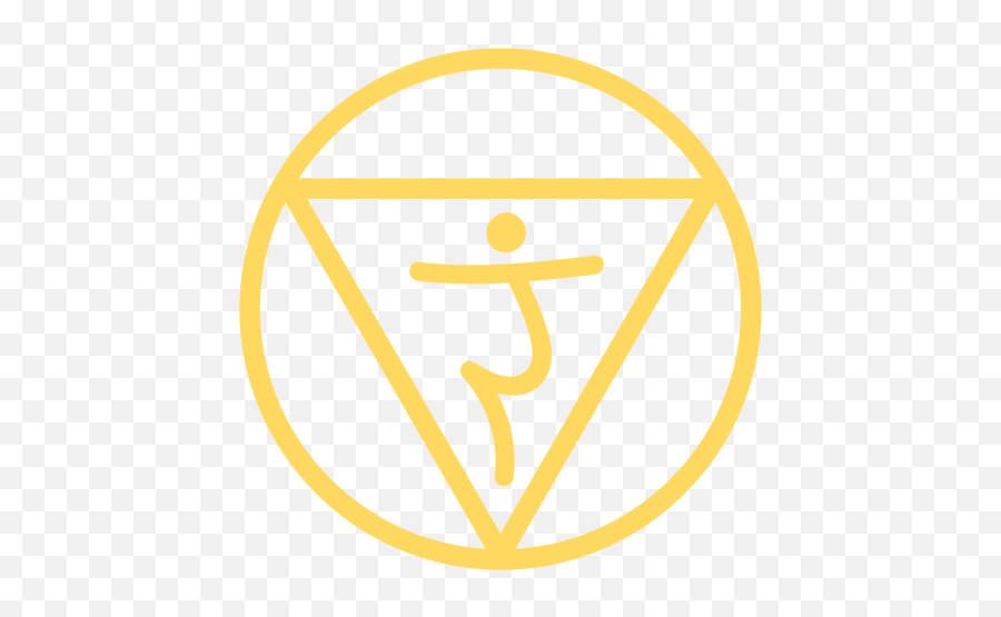 Solar Plexus Chakra Line Icon - Transparent Png U0026 Svg Vector Transparent Occult Symbol Png,Plexus Logo