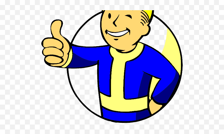 Paint - Vault Boy Fallout Logo Png,Thumbs Up Logo