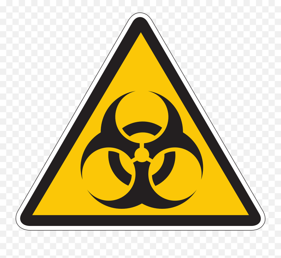 Warning Sign Symbol Safety Danger - Biohazard Symbol Png,Warning Sign Png