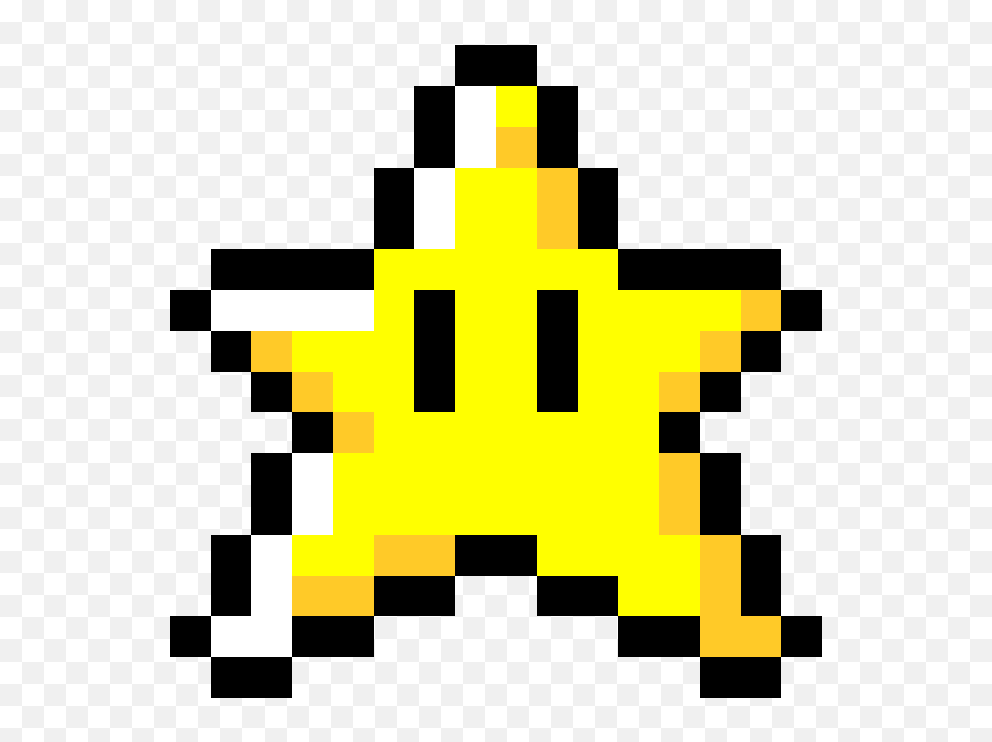 Pixilart - Super Mario Star Png,Mario Star Png