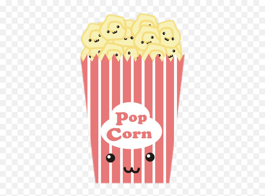 Download Popcorn Cute Cartoon Creative - Cute Cartoon Popcorn Png,Pop Corn Png