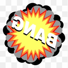 Clipart Of Bang Text And Explosion - Eating Ass Png Clipart Explosion Transparent Background,Ass Png