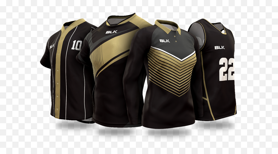 Esports Custom Gaming Shirts Blk Sport Teamwear - Sports Jersey Png,Black Shirt Template Png