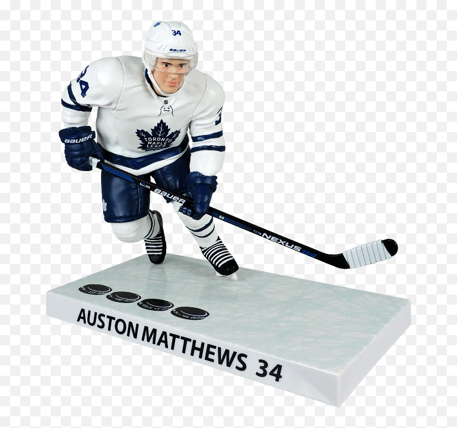 Miac Merchandising Matthews Toronto Maple Leafs - Auston Matthews Figure Mcfarlane Png,Leafs Png