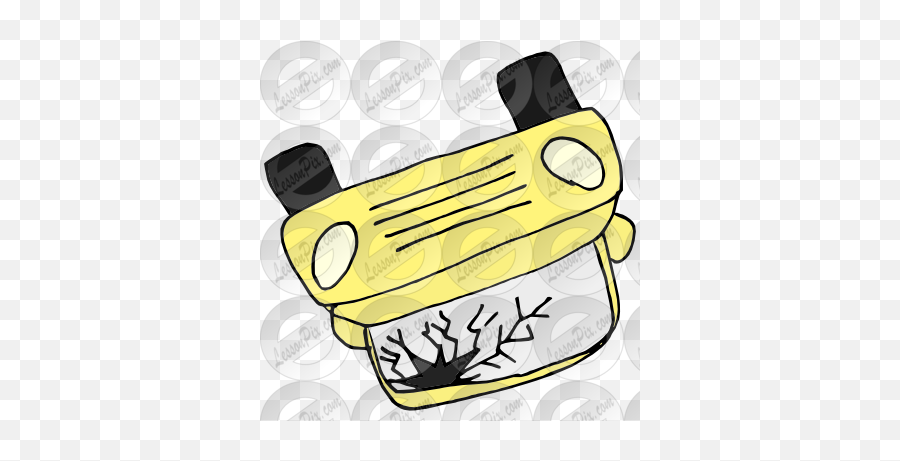 Lessonpix Mobile - Cartoon Png,Broken Car Png