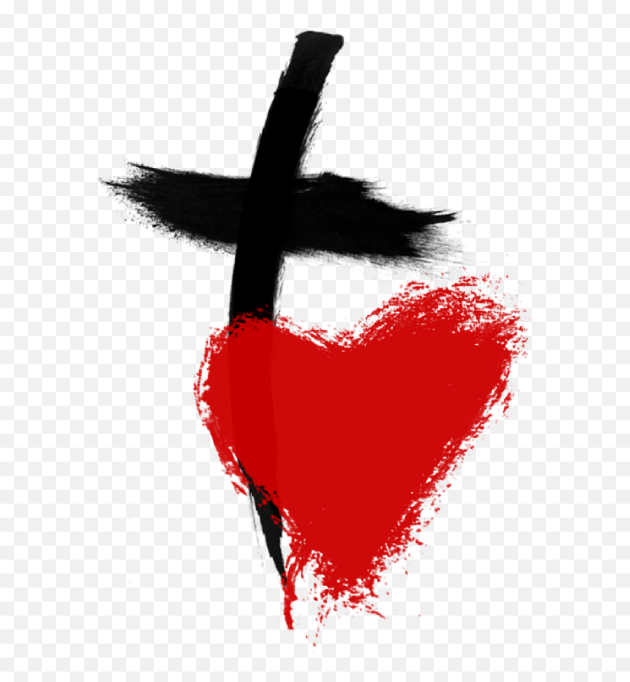 Logo - Heartcrosstransparent Riverchase Church Of Christ Transparent Heart With Cross Png,Cross With Transparent Background