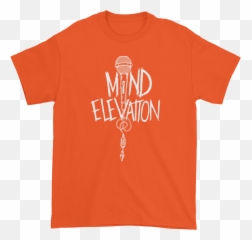 Mind Elevation Mic Logo - UNISEX ColorsBlack Navy Active Shirt png