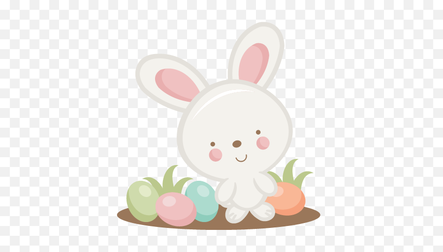 Easter Bunny Svg Scrapbook Cut File Cute Clipart Files For - Cute Easter Bunny Clipart Png,Cute Png Images