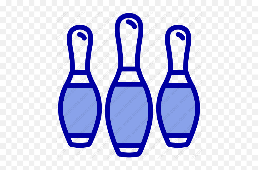 Download Bowling Pins Vector Icon Inventicons - Bowling Png,Bowling Png