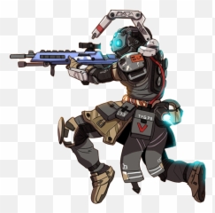 Sci - Titanfall Weapon Concept Art png