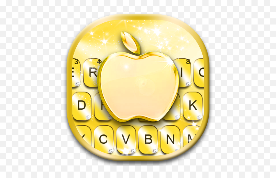 Gold Apple Phone Keyboard - Sift Heads Kiro Png,Gold Apple Logo