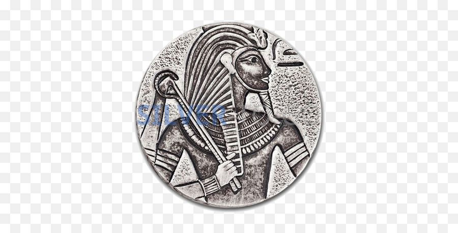 5 Oz King Tut - Chad 5 Oz Silver Tut Png,King Tut Png