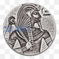 5 Oz King Tut - Chad 5 Oz Silver Tut Png,King Tut Png