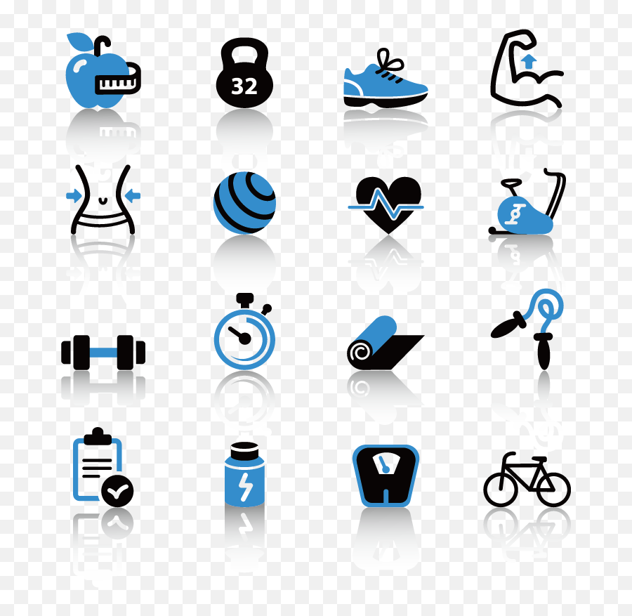 Sports Fitness Icon Free Hq Image - Fitness Icon Png,Fitness Icon Png