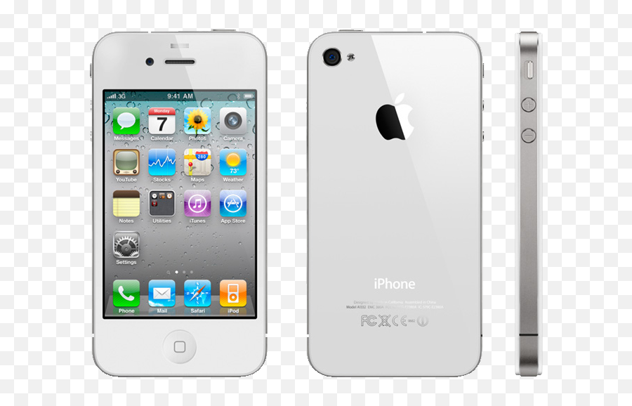 Apple To Sell White Iphone 4 Across The - White Iphone 4s Png,White Iphone Png