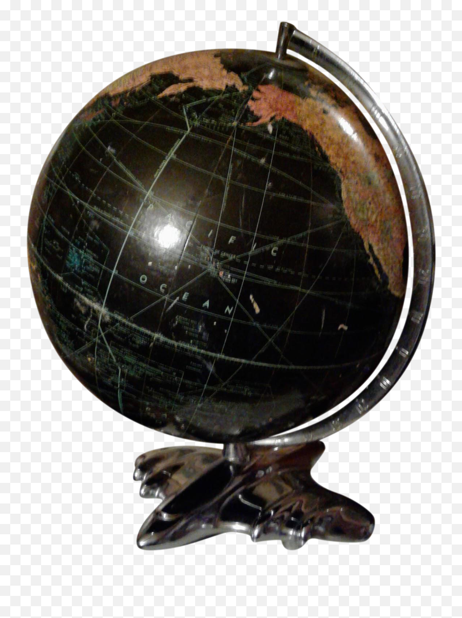 Download Weber Art Deco World Globe - Sphere Png,World Globe Png