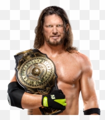Aj Styles - Intercontinental Championship png