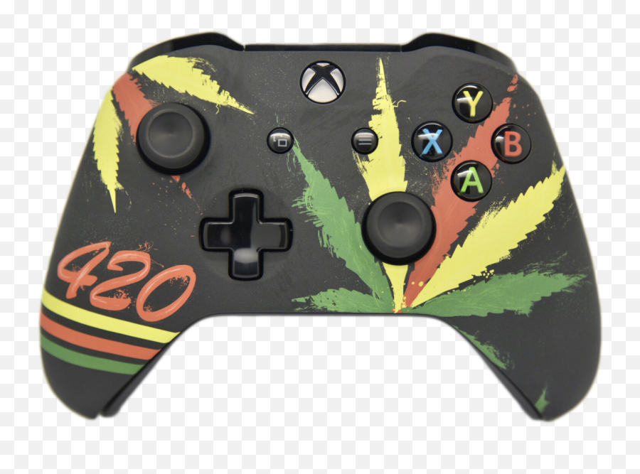 420 Xbox One S Custom Controller - 420 Xbox One Controller Png,Xbox 360 Controller Png