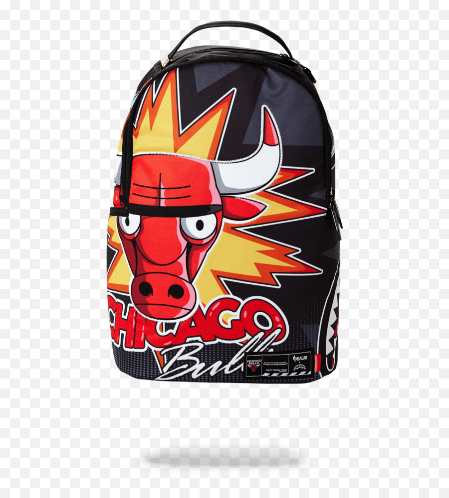 Nba Lab Chicago Bulls Surprised Bull - Sprayground Chicago Bulls Backpack Png,Chicago Bulls Png