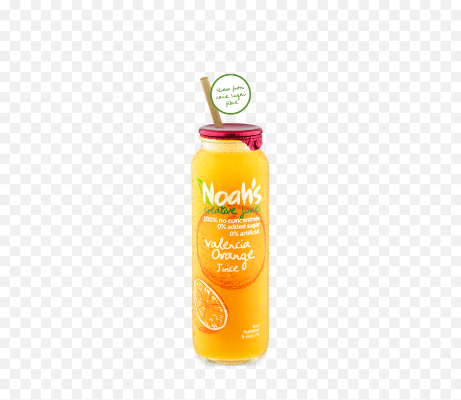 Noahu0027s Valencia Orange Fruit Juice 12 X 260ml - Orange Soft Drink Png,Orange Juice Png
