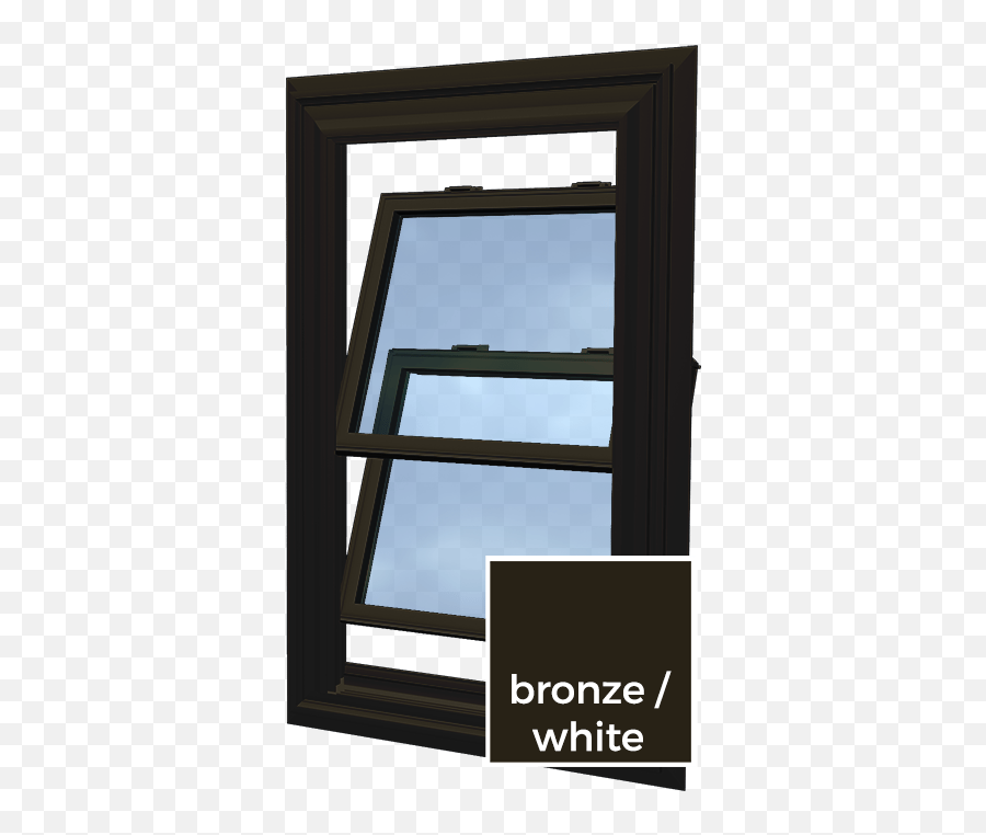 Download Bronze Window Frame Color - Window Full Size Png Window,Window Frame Png