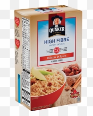Quaker Oats High Protein Oatmeal - Quaker Oats Peaches And Cream Png,Oatmeal Png