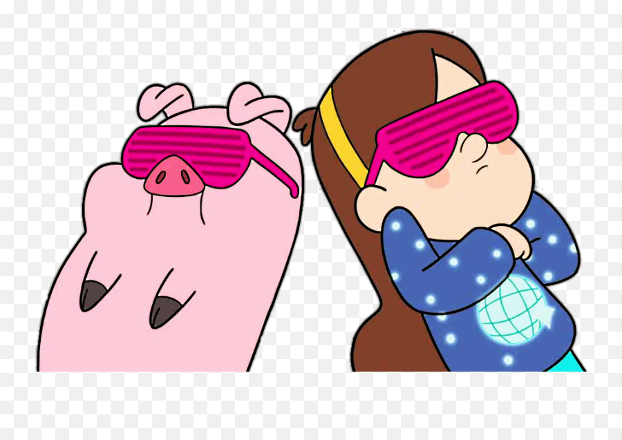 Download Mabel And Waddles Transparent - Mabel And Waddles Gravity Falls Png,Gravity Falls Png